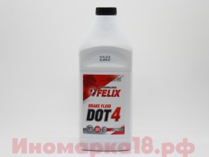 Тормозная жидкость FELIX DOT4  0.910L 430130006 FELIX