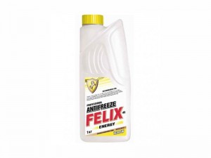 яАнтифриз жёлтый FELIX ENERGY G12+  (1л.) 430206026 FELIX