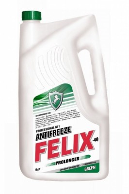 яАнтифриз зелёный FELIX PROLONGER G11 (5л.) 430206031 FELIX
