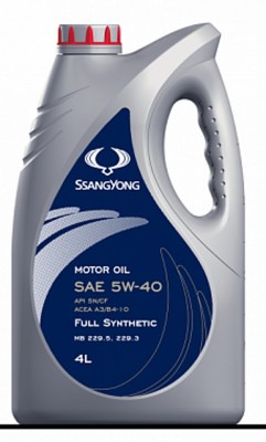 Масло моторное синтетическое SSANGYONG SAE 5W30 4L LLK05W30004 SSANG YONG