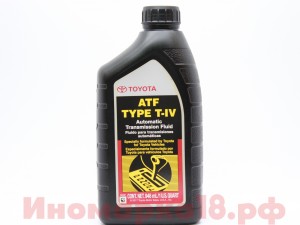 Масло трансмиссионное TOYOTA ATF TYPE T4 для АКПП  0,946L Suzuki GV, SX4 00279-000T4 TOYOTA