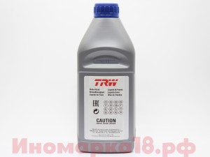 Тормозная жидкость TRW DOT4 ESP 1L  для автомобилей с ESP PFB440 TRW