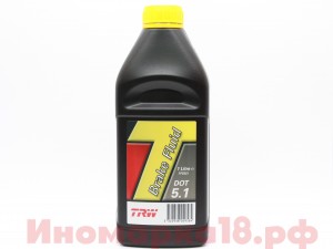 Тормозная жидкость TRW DOT5.1 1L PFB501 TRW