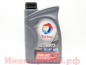 Масло моторное синтетическое TOTAL Quartz Ineo ECS 5W30 1L 166252 TOTAL