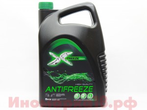 Антифриз зелёный X-Freez G11 (5л.) 430206070 X FREEZE