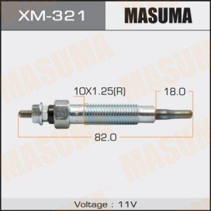 Mitsubishi Pajero свечи накала XM-321 MASUMA