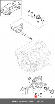 Винт N 902 818 02 VAG
