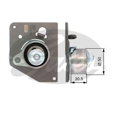 Mitsubishi Spact Star ролик натяжителя ремня ГРМ T41240 GATES
