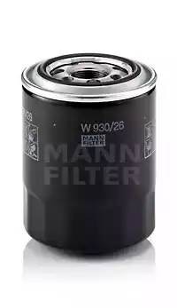 Kia Sorento 02-08 2,5D/H1-Starex 2,5D D4CB/Grand Starex фильтр масляный W93026 MANN FILTER