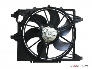 Электорвентилятор renault symbol i (lb0/1/2) 01.00-12.08 115099 DEQST