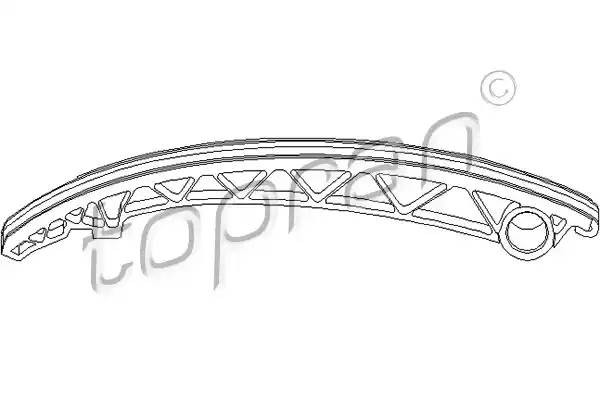 Opel  Astra G/H, Corsa C/D, Meriva 1.0-1.4 98 -> Планка натяжителя цепи ГРМ 205 563 HANS PRIES