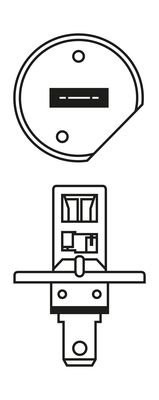 H1 12V-55W STANDARD 1 987 302 011 BOSCH