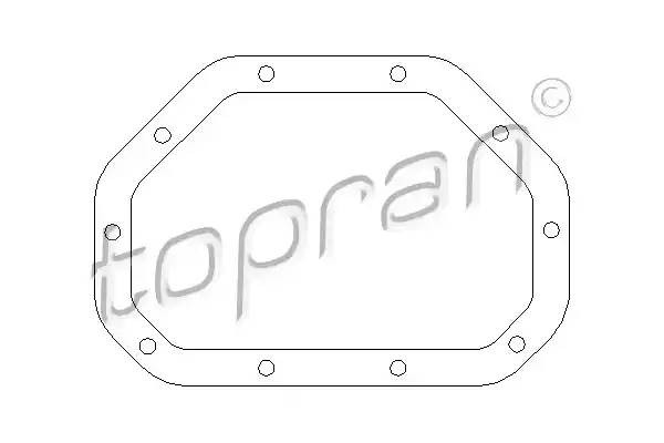 Opel Astra 1.4-2.0 04- прокладка поддона МКПП 206 470 HANS PRIES