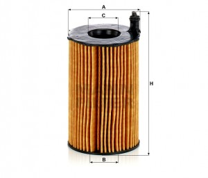 VAG 3,0 TDI 10- фильтр масляный HU8005Z MANN FILTER