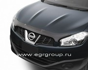 Nissan Qashqai с 2010 Дефлектор капота темный 27231 EGR
