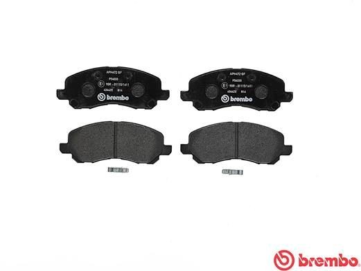Колодки торм.пер. P54030 BREMBO