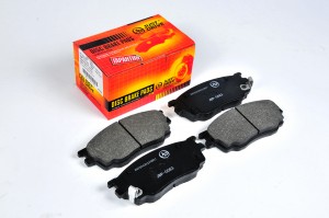 Mazda 6 GG 1,8 02-07 тормозные колодки передние JBP0083 JUST DRIVE