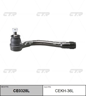 Kia Rio 06-11/ Verna наконечник рулевой левый CE0328L CTR