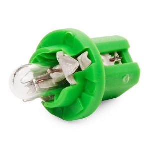 Лампа автомобильная BAX 12V-2W (B8,5D) Green (Osram) 2722 MF OSRAM