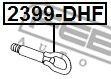 Буксирный крюк (Буксирный крюк SEAT TOLEDO II (1M2) 99-06) 2399-DHF FEBEST