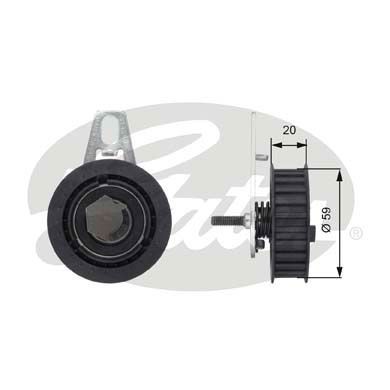 Toyota Avensis -00, Camry -97,.Corolla -00. RAV 4 -00, RX 350, Nissan N16, Prime TH39082G1 GATES