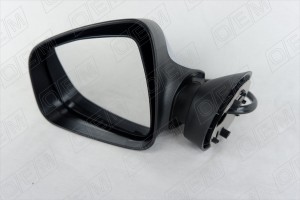 ЗЕРКАЛО ЛЕВОЕ RENAULT DUSTER 1 (2011-2020) БЕЗ ПОВТОРИТЕЛЯ, ПОД ПОКРАСКУ, С ОБОГ OEM0097ZL OEMPARTS