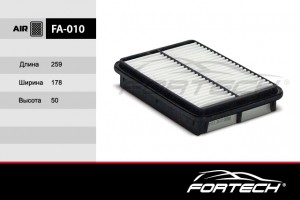 Hyundai Santa Fe 00-06 Classic Тагаз Фильтр воздушный FA010 FORTECH