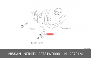 Nissan NP300 2.5D ДПКВ 23731-WD000 NISSAN INFINITI