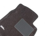 Toyota Corolla 2004-2006 Ковры салона черные Liner 3D текстиль STR7400065 SOTRA