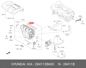 Hyundai Solaris 16 1.6-/Creta 1.6- 284112B600 HYUNDAI KIA