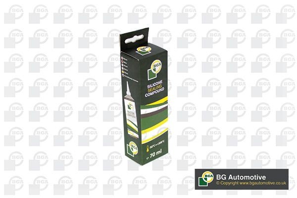Герметик универсальный -60,,,+300гр тюбик 70г BGSILC BG AUTOMOTIVE