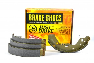 Mazda Demio 1.3/1.5l wabs 96-03 колодки задние барабанные JBS0027 JUST DRIVE