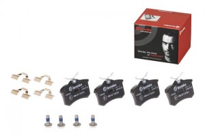VAG Golf 5, 6, Octavia A5 колодки тормозные задние P85020 BREMBO