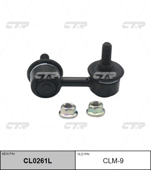 Mitsubishi Outlander 03- задняя лев VIN, Lancer 2.0 4WD стойка передняя левая CLM-9 CTR