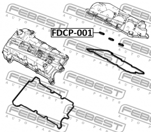 Кольцо уплотнительное свечного колодца FDCP-001 FEBEST