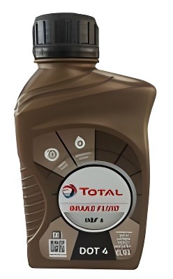 Жидкость тормозная TOTAL HBF 4,  фасовка 0,5 л 213824 TOTAL