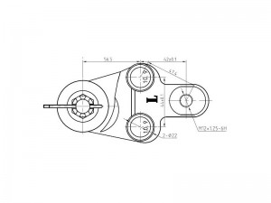 TOYOTA Camry 06->/ LEXUS ES350 07-> шаровая опора левая ST4334039545 SAT