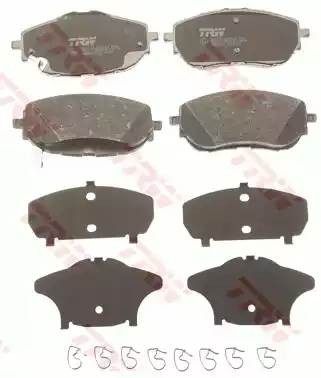 Toyota Corolla NEW 13-, Auris (UKP)12- колодки передние GDB3598 TRW