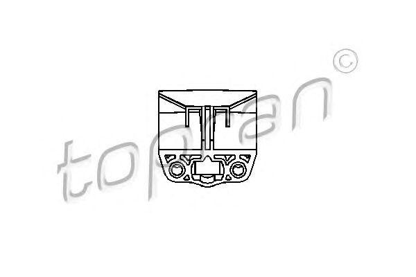 Opel Astra G,H, Corsa C,D, Meriva 1.0-1.4 98 -> Направляющая цепи ГРМ верхняя 205 560 HANS PRIES