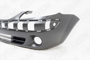 БАМПЕР ПЕРЕДНИЙ HYUNDAI GETZ2005-2011, ПОД ПТФ, С РЕШЕТКОЙ OEM0048 OEMPARTS