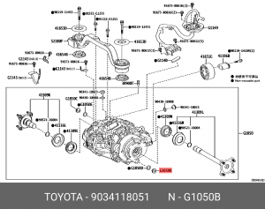 ПРОБКА 90341-18051 TOYOTA