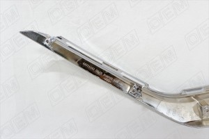 Mitsubishi Outlander 3 2015- накладка переднего бампера левая нижняя хромированн OEM1489L OEMPARTS