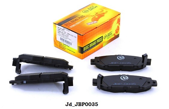 КОЛОДКИ ТОРМ., ЗАД. D2125MH TO MARK 9-10 -TOU 95-01,CROWN 15 95-99-14 93-,HIACER JBP0035 JUST DRIVE