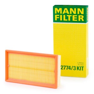 Ford Focus 1 Фильтр воздушный прямоугольный +Фильтр сапуна (набор) C27743KIT MANN FILTER