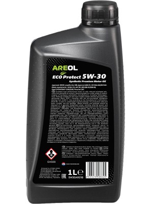 AREOL ECO Protect 5W-30 (1L)_масло моторное! синт.\ ACEA C3, API SN, V 5W30AR018 AREOL