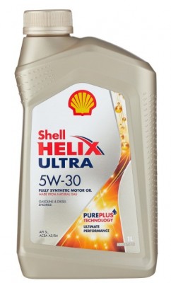 Масло моторное синтетическое SHELL HELIX Ultra 5W30 1L 550046383 550046383 SHELL