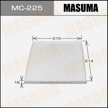 Фильтр салона MC225 MASUMA