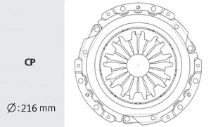 Hyundai Accent 00-/Rio 06-/Verna/Elantra 00-05/Cerato 04-06 1.6б/Matrix 1.6 корз HDC64 VALEO PHC