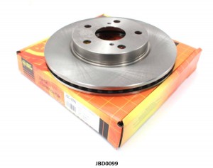 Toyota Auris 1,4-2,2L 07- JPP, Corolla 150 1,4-1,8L 07- диск тормозной передний  JBD0099 JUST DRIVE
