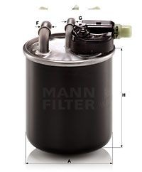 MB GLS, Sprinter Фильтр топливный WK82014 MANN FILTER